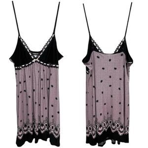 Dark Coquette Studio Donatella Babydoll Mini Slip Dress Size Medium Fairy